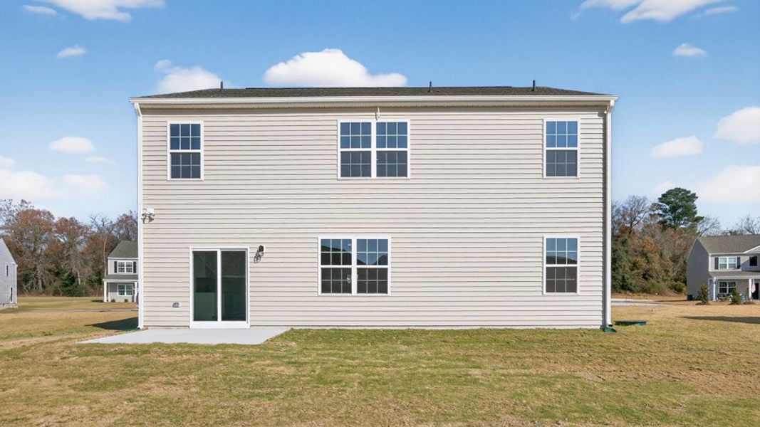 Exterior details and patio area of a home in North Gate, Vass (Image 14).