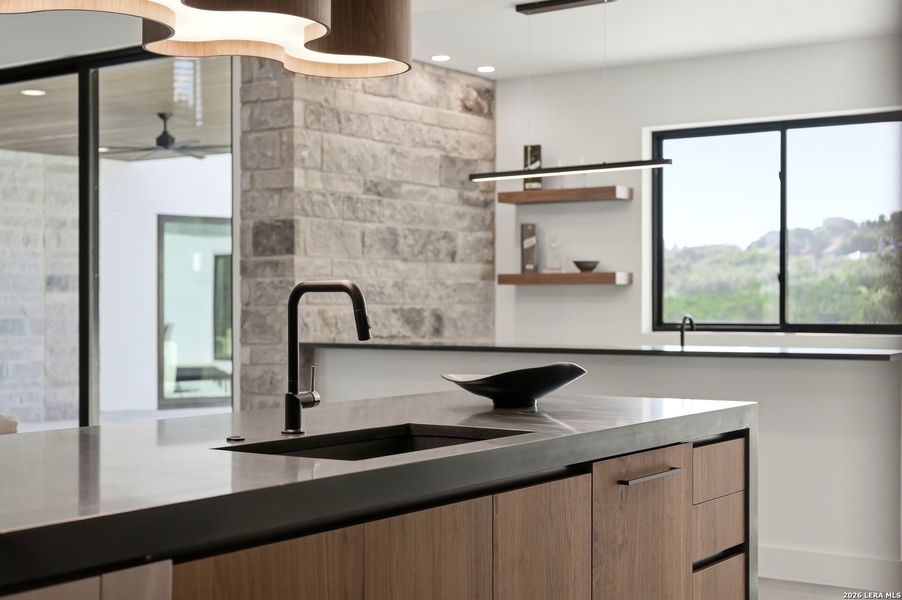 Close-up of interior finishes inside a home in , San Antonio (Image 21).