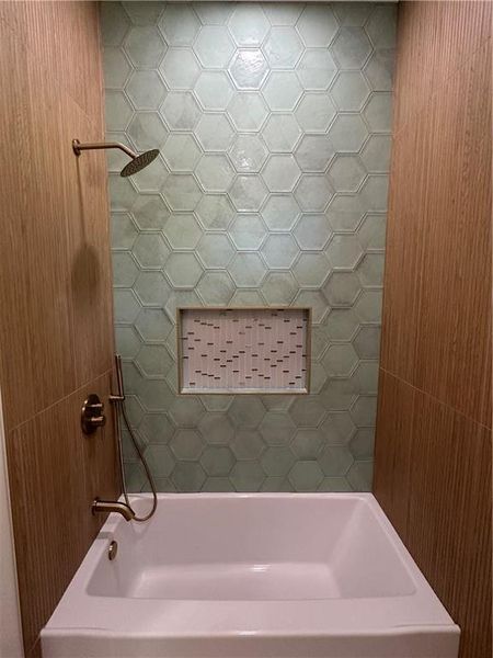 Close-up of interior finishes inside a home in , Atlanta (Image 14).