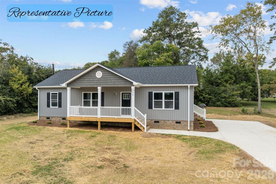 Exterior details and patio area of a home in , Albemarle (Image 26).