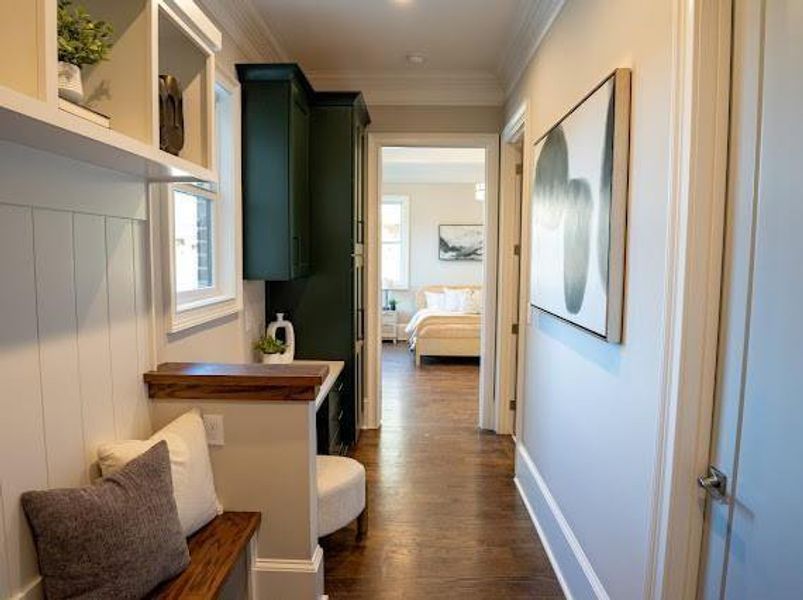 Furnished interior view inside a new home in , Athens (Image 53).