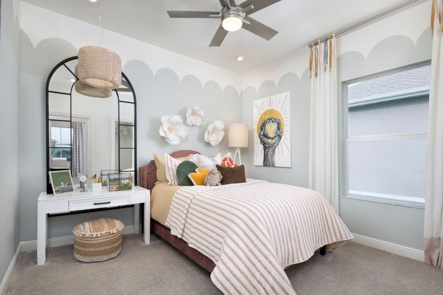 Representative furnished interior of a home built from the Shasta by Mattamy Homes in Newfield, Palm City (Image 11).