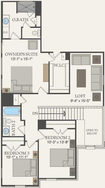 Pulte Homes, Nelson floor plan Pulte Homes, Nelson floor plan