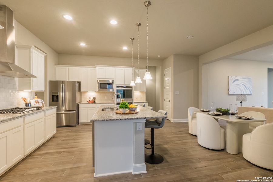 Furnished interior view inside a new home in Cibolo Crossing, Universal City (Image 43). Furnished interior view inside a new home in Cibolo Crossing, Universal City (Image 43).