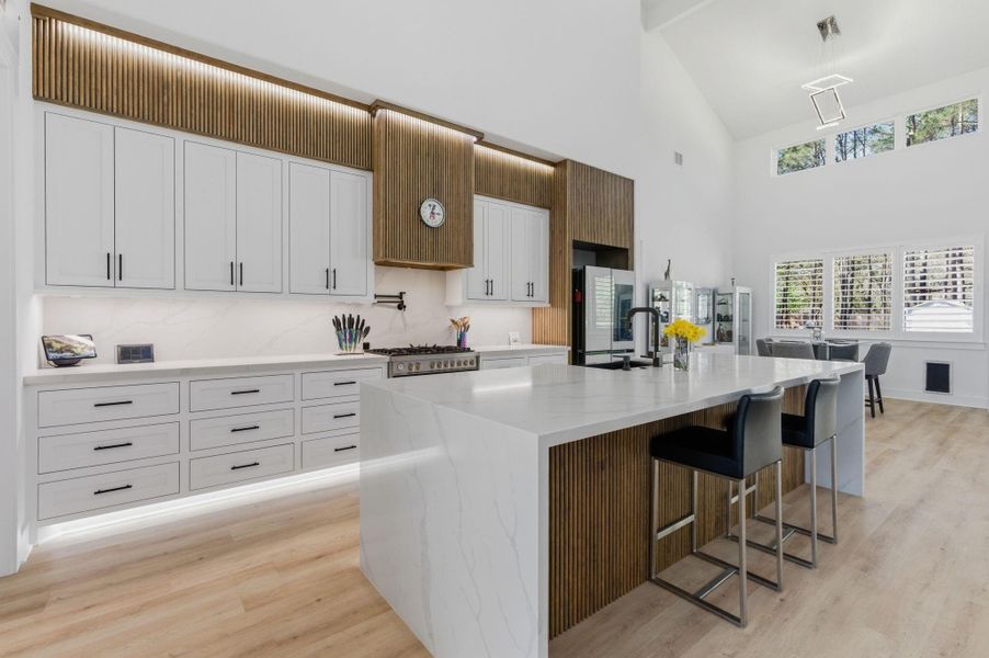 Furnished interior view inside a new home in , Magnolia (Image 35).