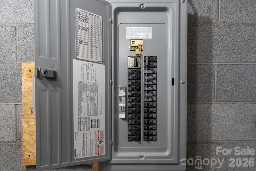 Close-up of interior finishes inside a home in , Asheville (Image 14).