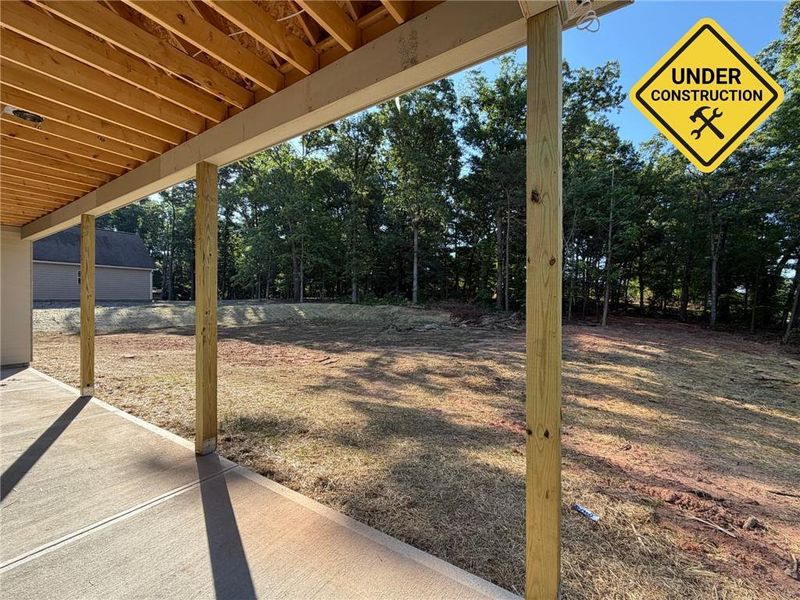 In-progress construction of a new home in , Lula, GA (Image 6).