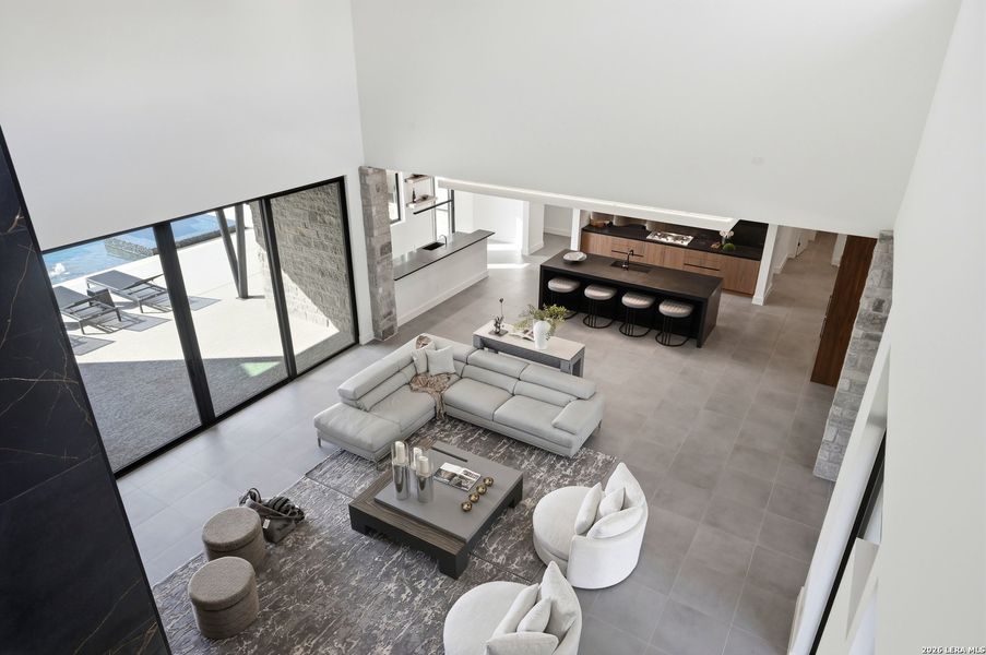 Furnished interior view inside a new home in , San Antonio (Image 9).