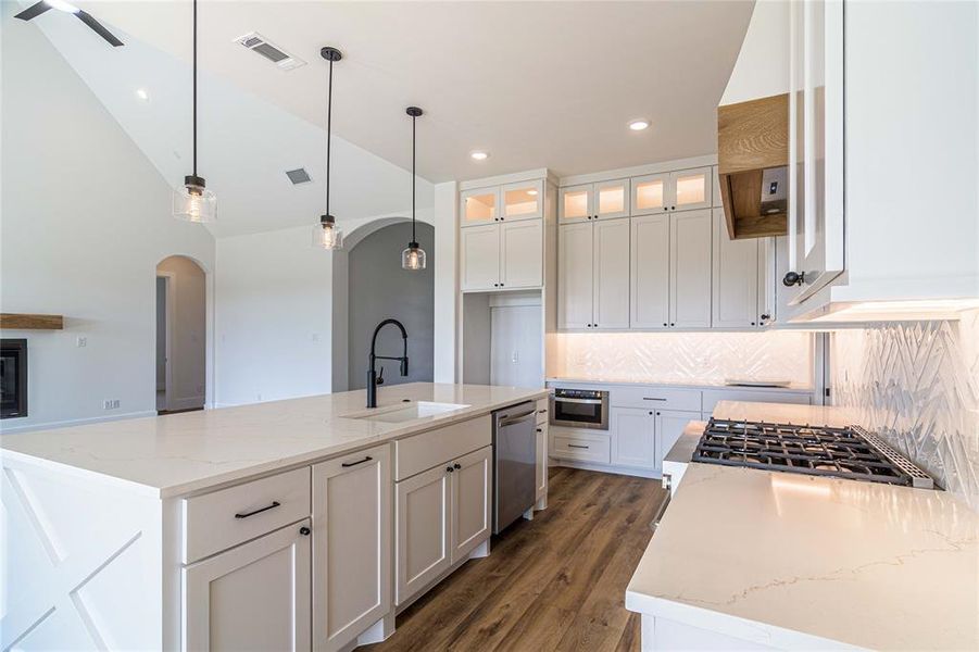 Furnished interior view inside a new home in , Caddo Mills (Image 9).