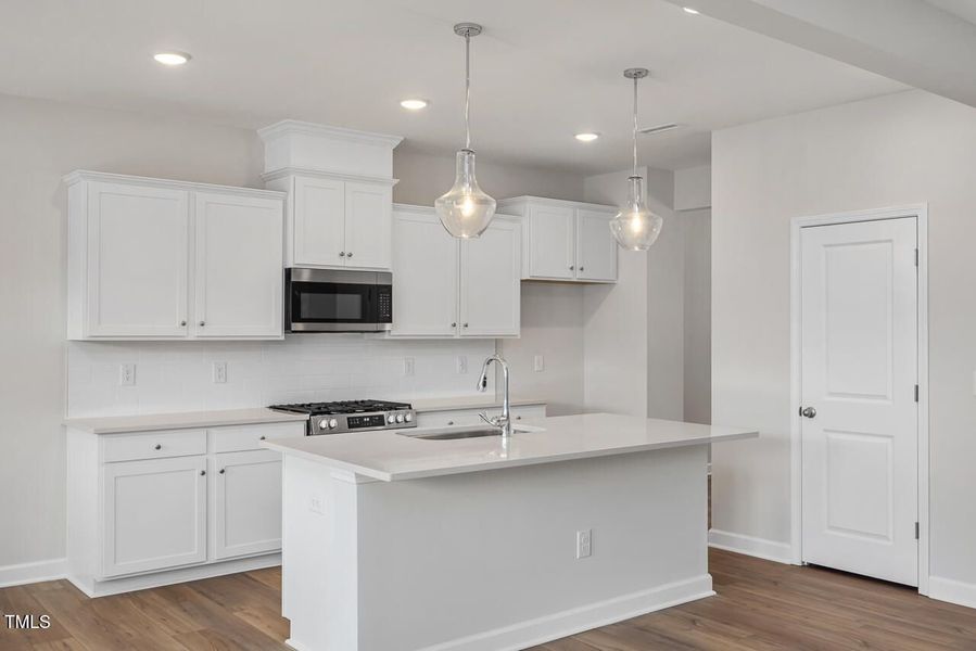 Furnished interior view inside a new home in Woodland Crossing, Zebulon (Image 3).