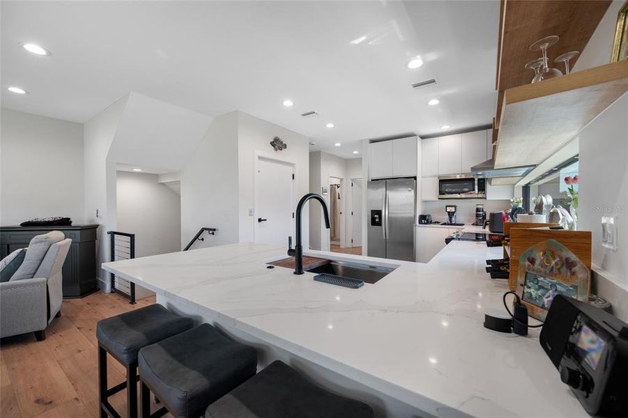 Furnished interior view inside a new home in , Indian Rocks Beach (Image 12).