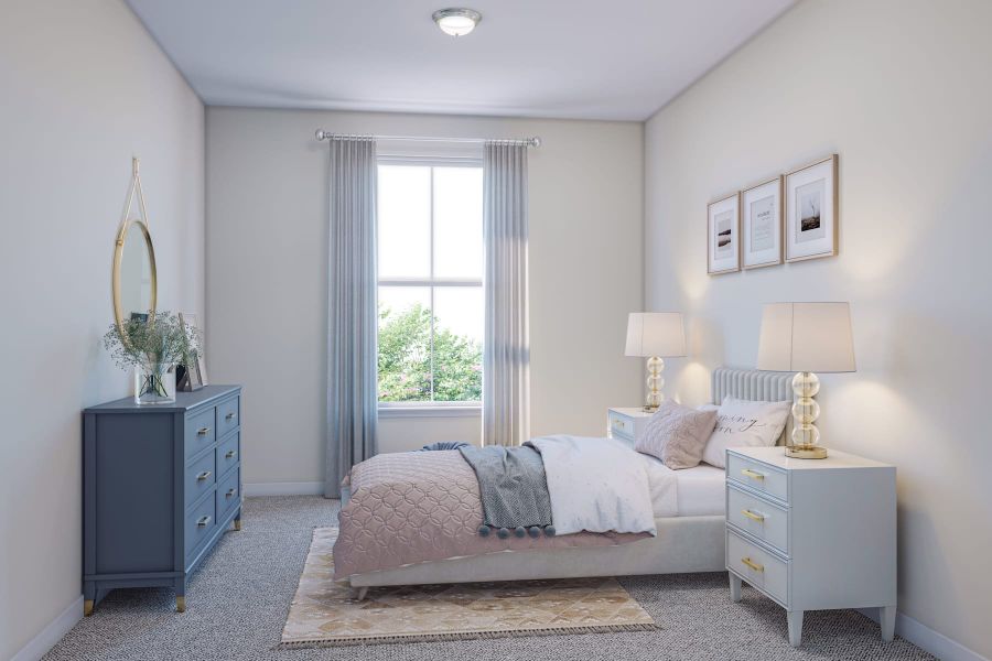 Furnished interior view inside a new home in Park Central, Georgetown (Image 17).