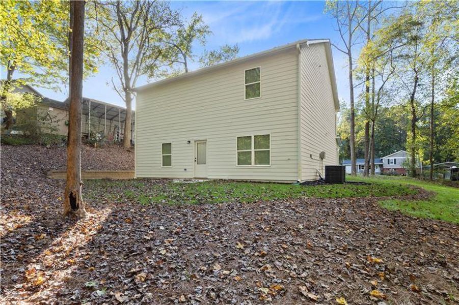 Exterior details and patio area of a home in , Buford (Image 22).