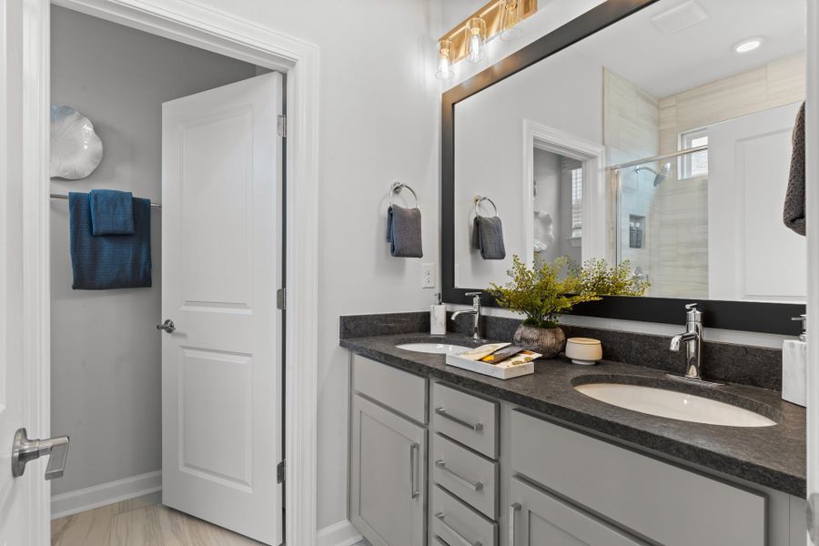 Representative furnished interior of a home built from the The Orchid by Chesapeake Homes in Coastal Club of the Carolinas, Calabash (Image 40).