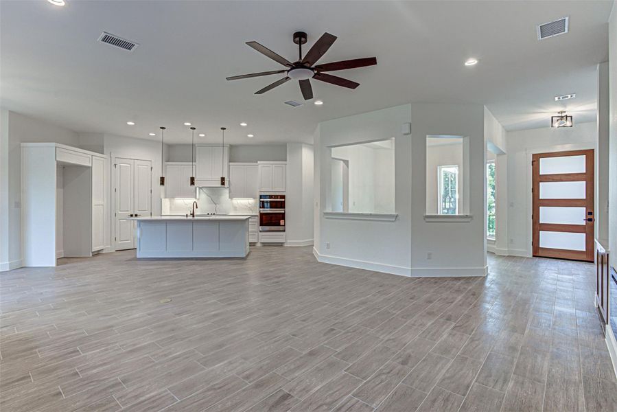 Open concept living/dining Open concept living/dining