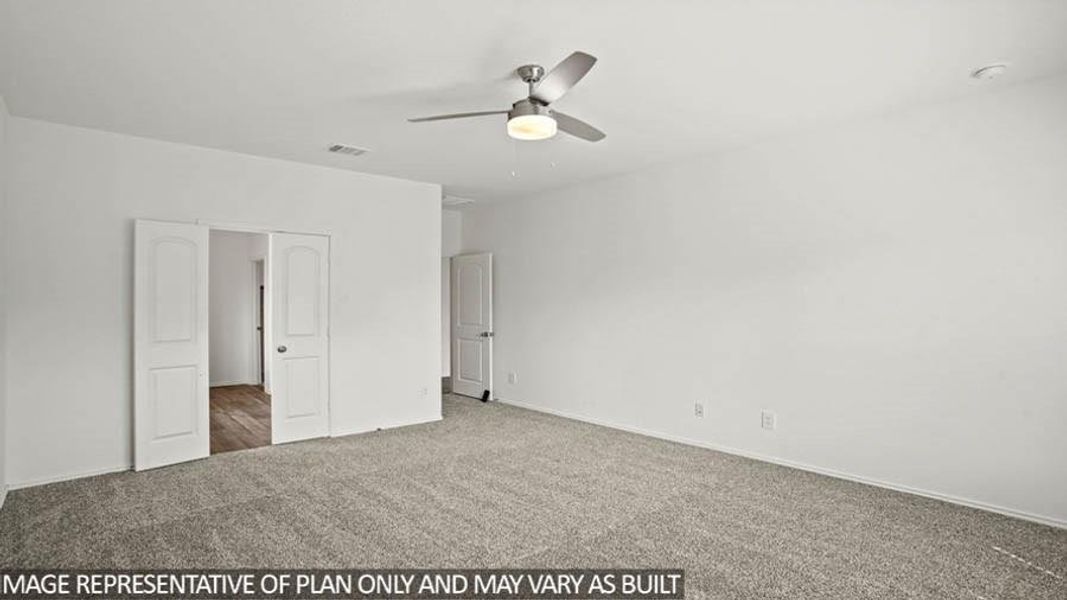 Spacious, unfurnished interior of a new home in Sunterra, Katy (Image 7).