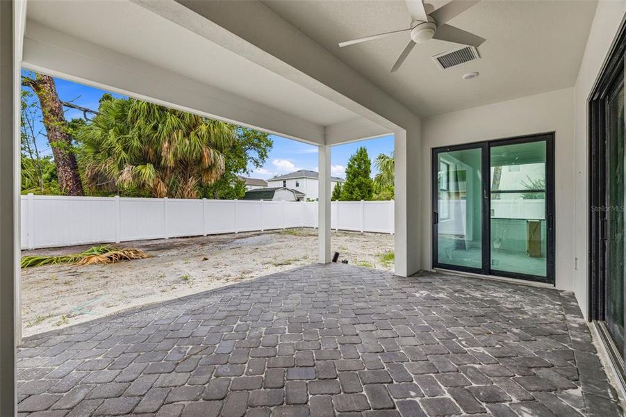 Exterior details and patio area of a home in , Tampa (Image 22). Exterior details and patio area of a home in , Tampa (Image 22).