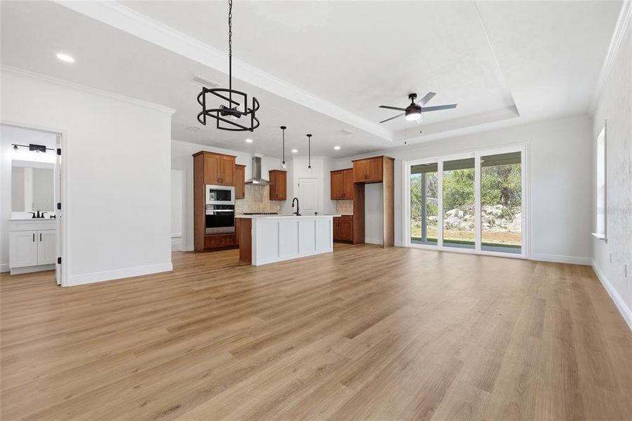 Spacious, unfurnished interior of a new home in Grand Oaks, Gainesville (Image 25).