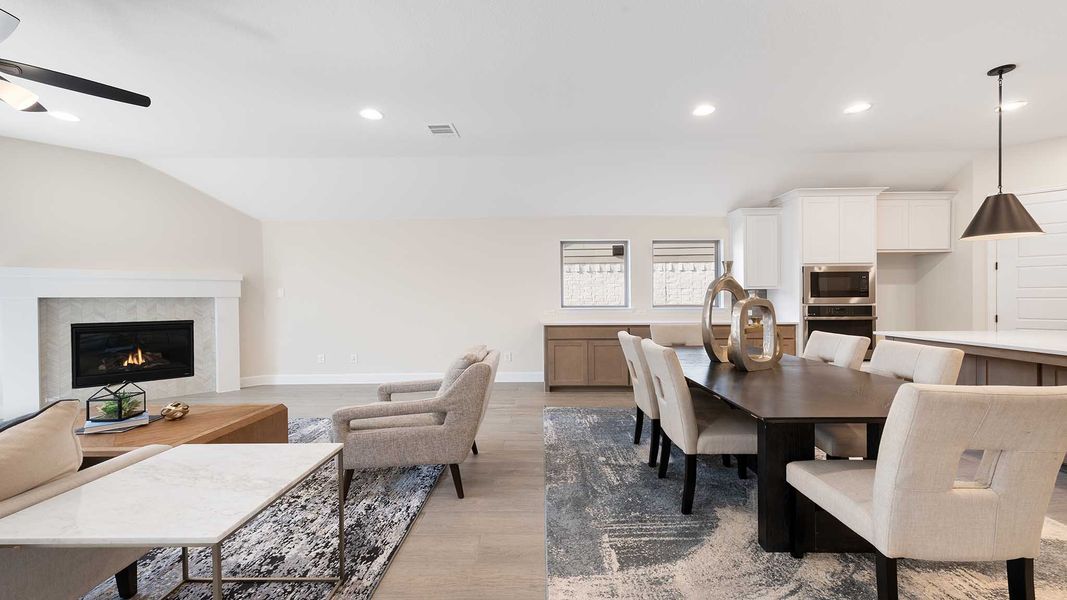 Furnished interior view inside a new home in Hillstead, Lavon (Image 69).