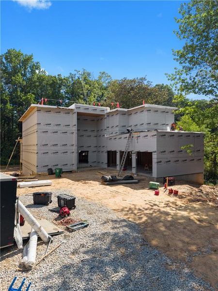 In-progress construction of a new home in , Atlanta, GA (Image 15).