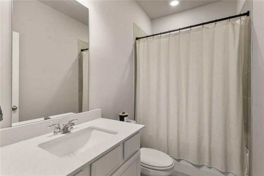 Furnished interior view inside a new home in Terrace at Riverview Landing, Smyrna (Image 22).