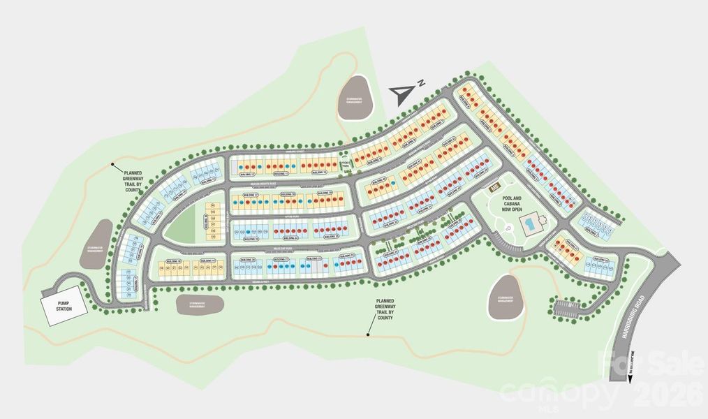 Ridge at Sugar Creek Sitemap