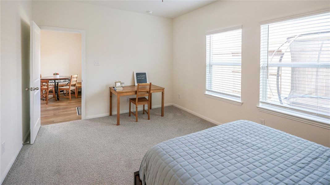 Furnished interior view inside a new home in Woodshore, Clute (Image 29).