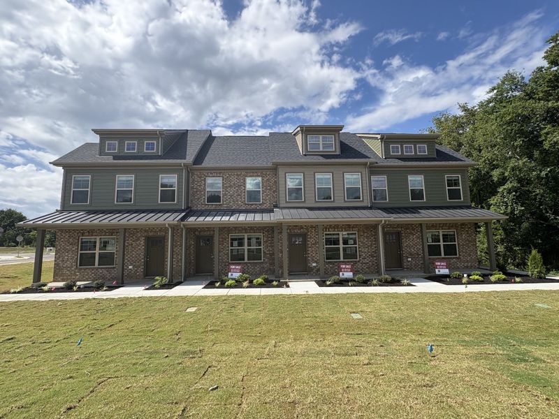 Front exterior of a new home in Talia Trace, Smyrna, TN, highlighting curb appeal (Image 2).