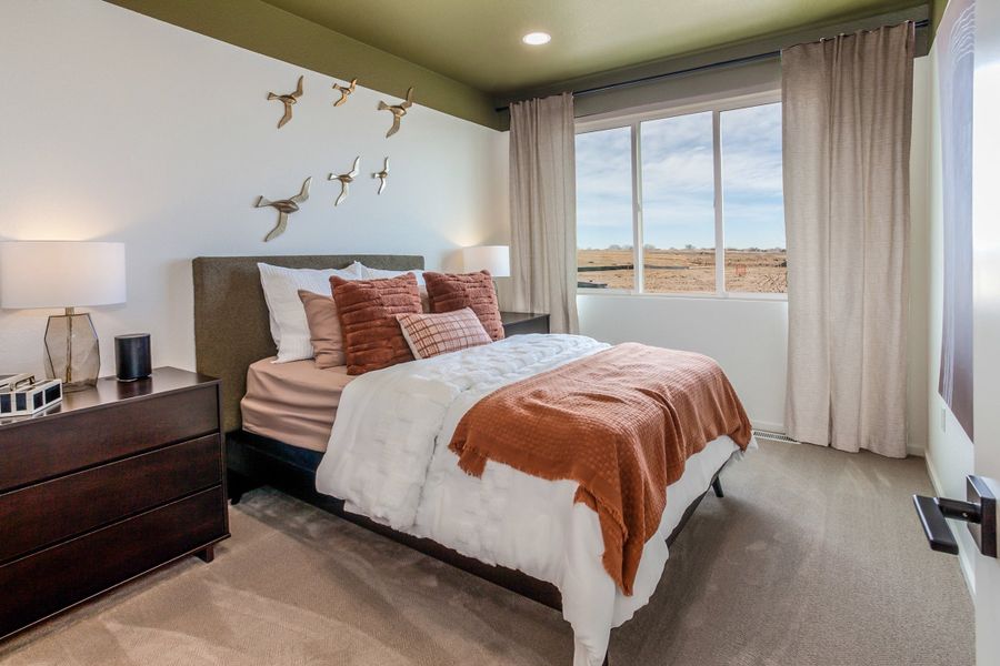 Representative furnished interior of a home built from the Armstrong by Hartford Homes in Bloom, Fort Collins (Image 6).