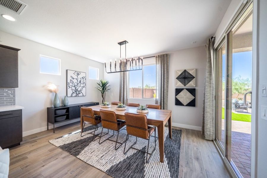 Furnished interior view inside a new home in Allen Ranches, Litchfield Park (Image 12).