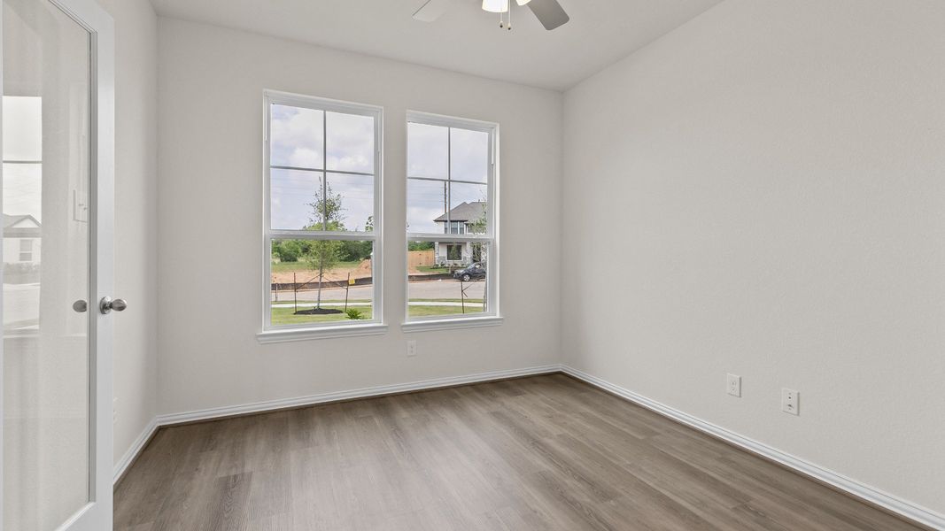Representative furnished interior of a home built from the Southfork by Brightland Homes in Cielo, Conroe (Image 6).