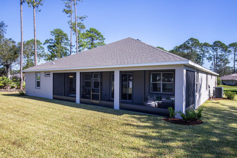 Representative exterior details of a home built from the Livorno by Maronda Homes in Coastal Communities, Edgewater (Image 27).