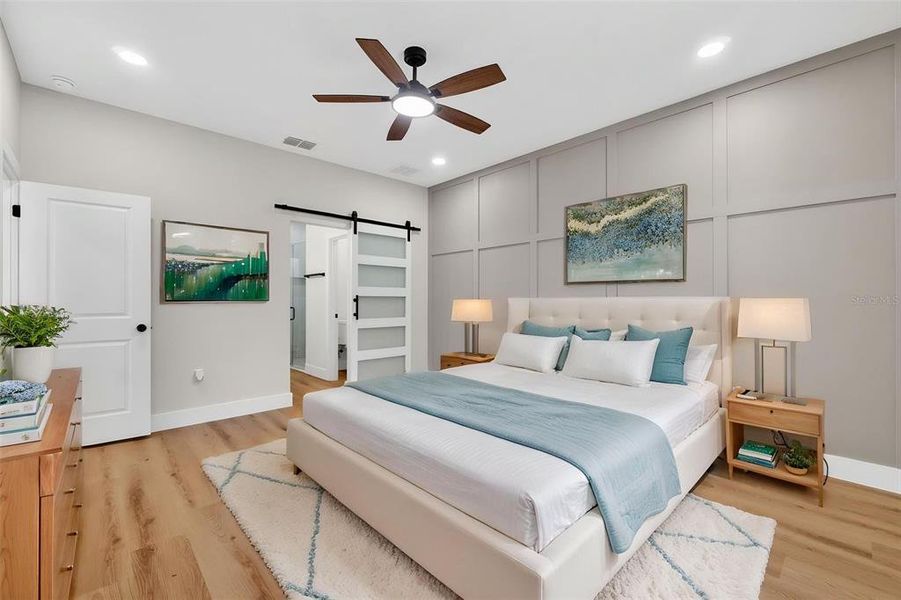 Furnished interior view inside a new home in , Brooksville (Image 17).