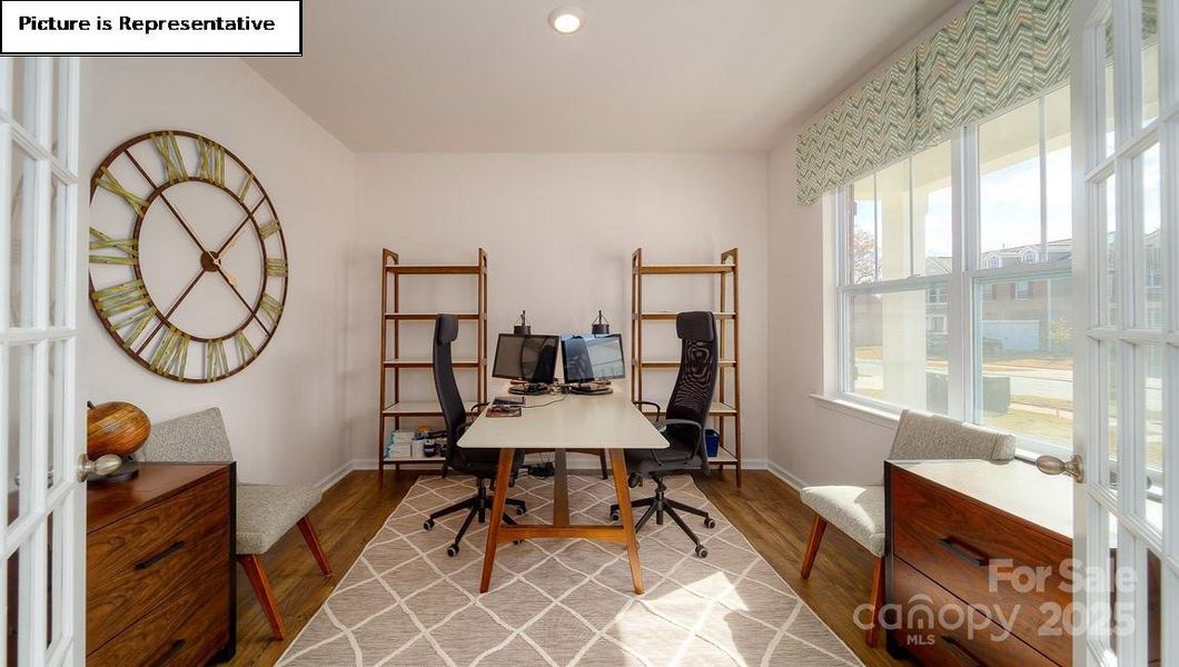 Furnished interior view inside a new home in Lakeshore at Windstone, Mooresville (Image 9).
