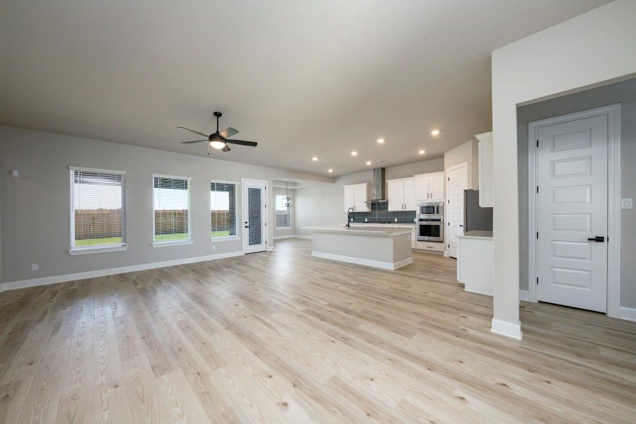 This five-bedroom, three-bath home is truly the home every entertainer dreams of. The chef-inspired kitchen is the main focal point of the first floor. This five-bedroom, three-bath home is truly the home every entertainer dreams of. The chef-inspired kitchen is the main focal point of the first floor.