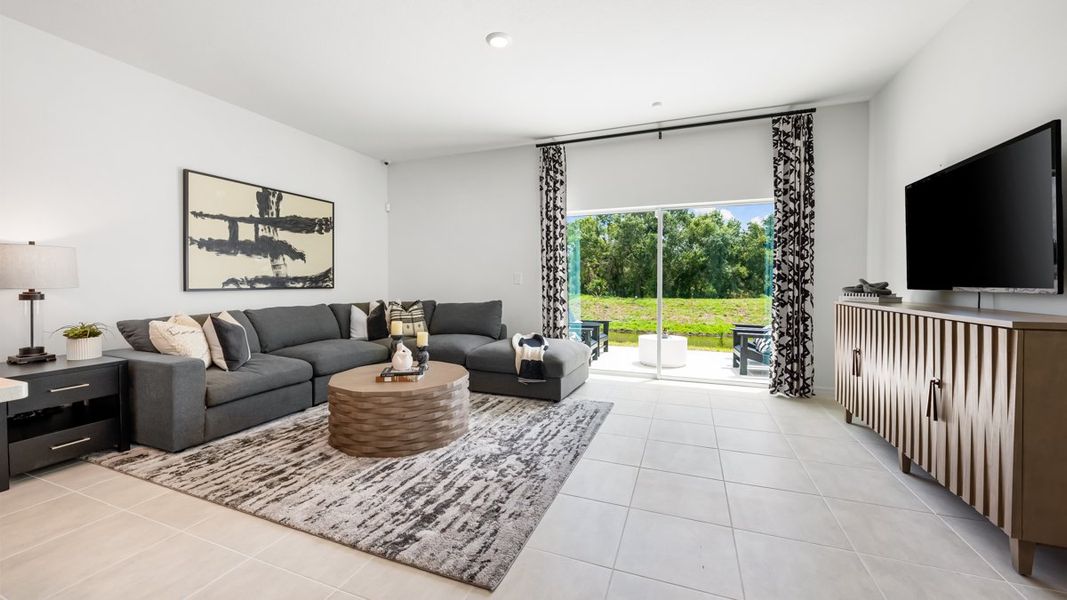 Furnished interior view inside a new home in Skye Ranch Community Group Page, Sarasota (Image 5). Furnished interior view inside a new home in Skye Ranch Community Group Page, Sarasota (Image 5).