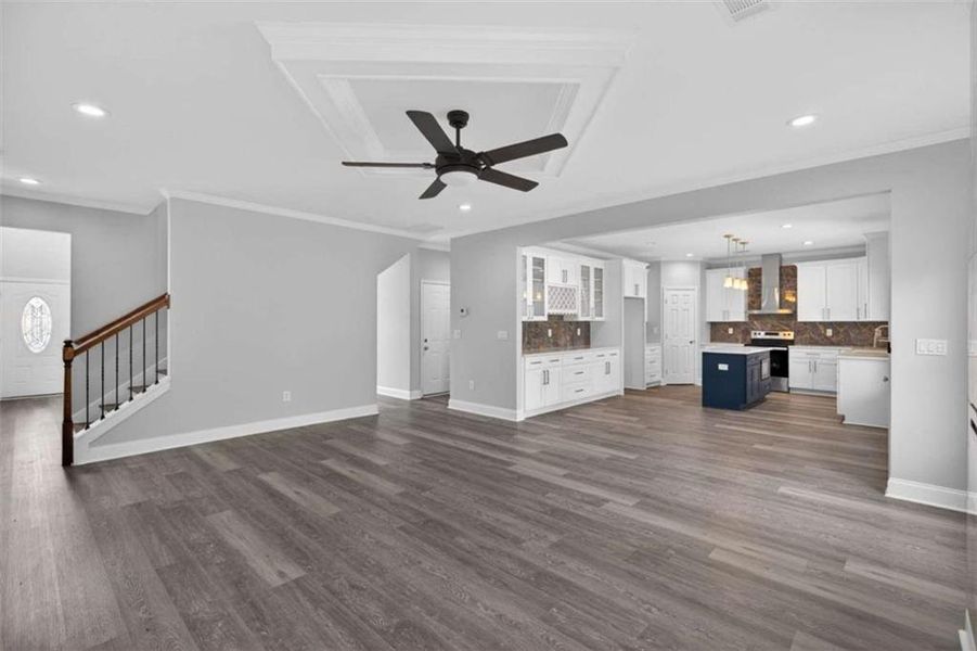 Spacious, unfurnished interior of a new home in , Gainesville (Image 28).