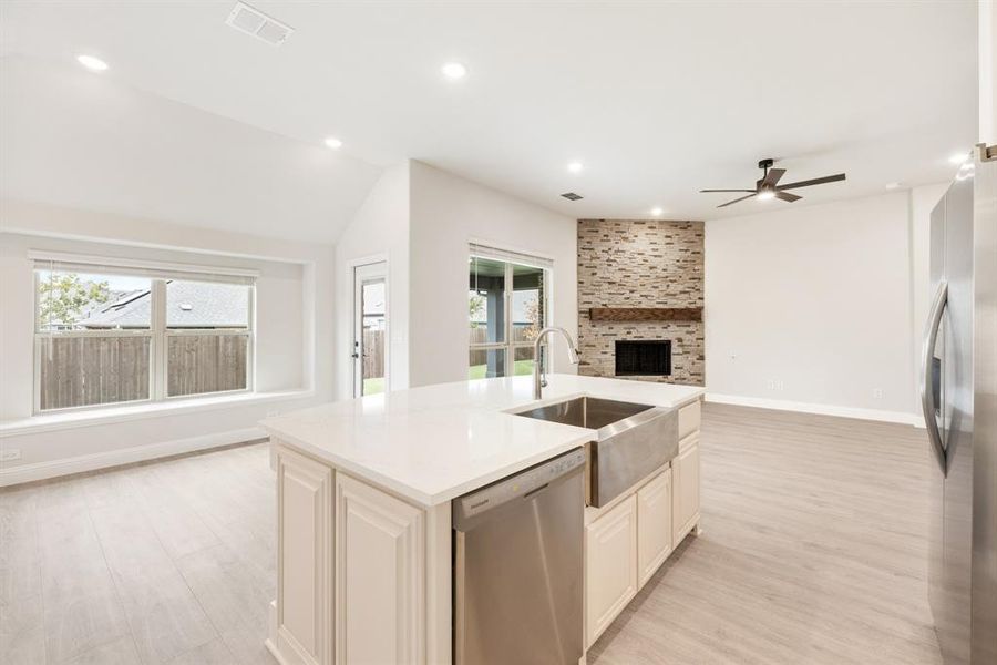 Furnished interior view inside a new home in West Crossing, Anna (Image 5). Furnished interior view inside a new home in West Crossing, Anna (Image 5).