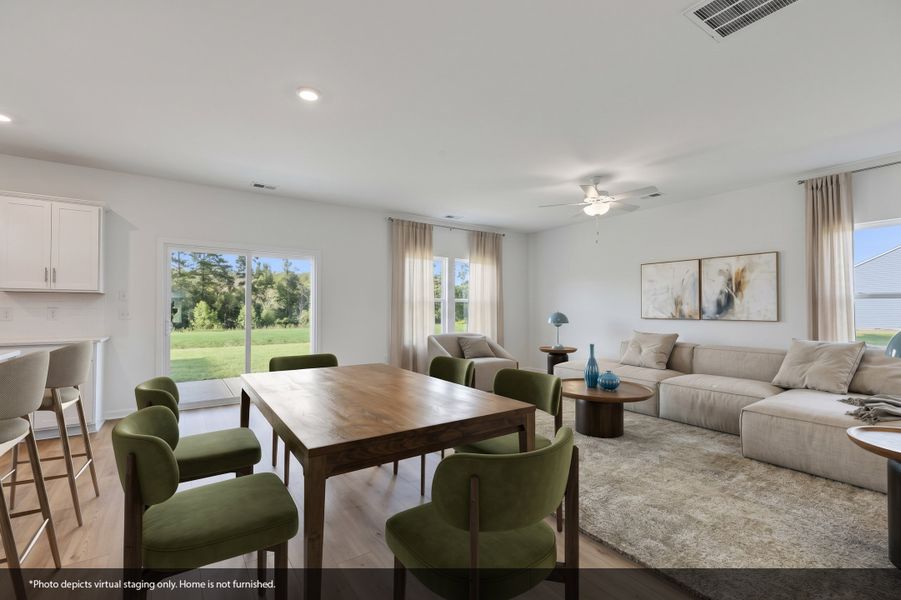 Furnished interior view inside a new home in Jordan Grove, Conway (Image 8).