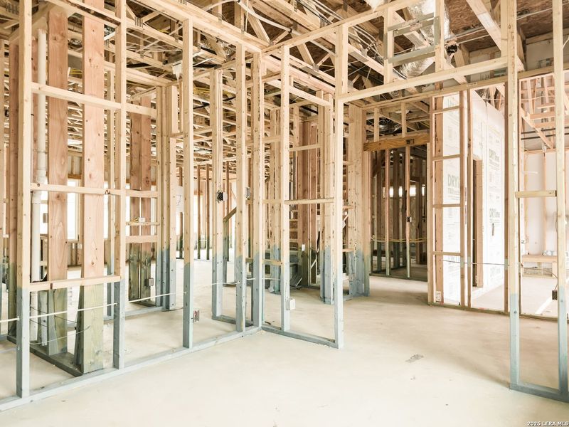 In-progress construction of a new home in Cordova Trails, Seguin, TX (Image 34). In-progress construction of a new home in Cordova Trails, Seguin, TX (Image 34).