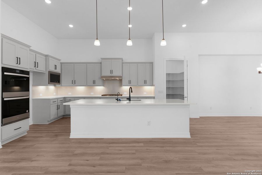 Furnished interior view inside a new home in Ranches at Creekside, Boerne (Image 8). Furnished interior view inside a new home in Ranches at Creekside, Boerne (Image 8).