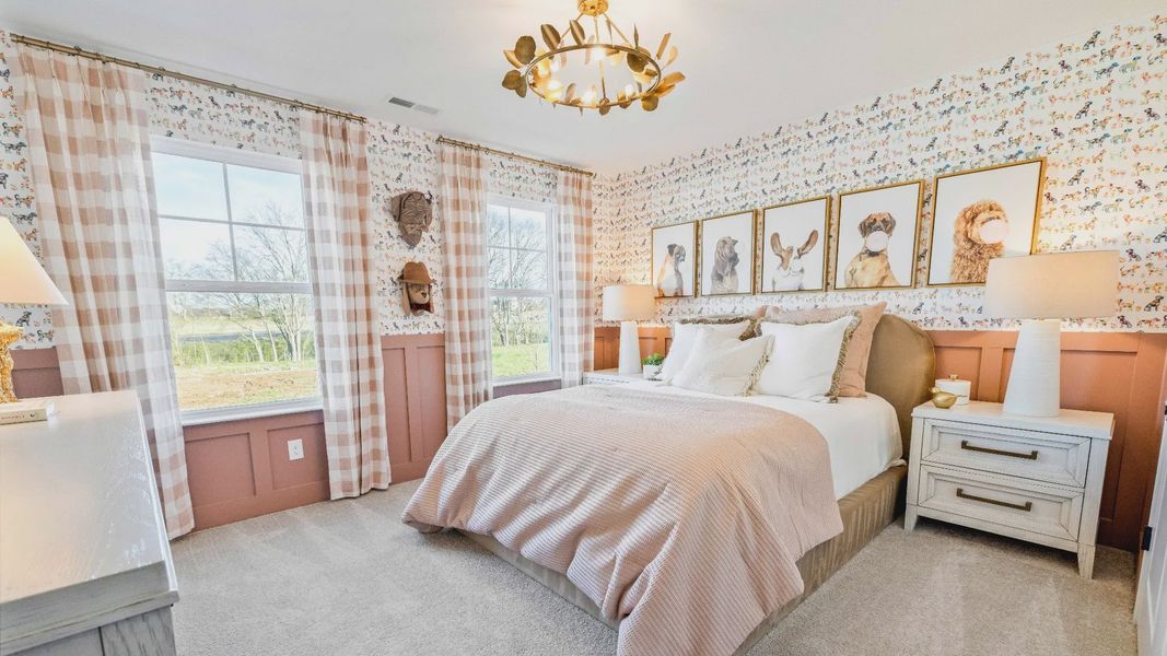 Furnished interior view inside a new home in Cottages of Bearwood, Mount Pleasant (Image 24).