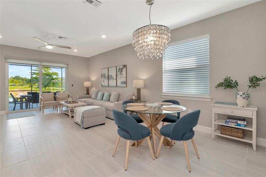 Furnished interior view inside a new home in , Englewood (Image 33).