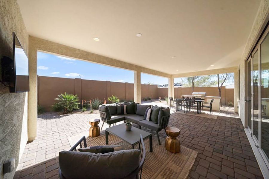 Representative furnished interior of a home built from the Kaibab by Taylor Morrison in Meridian, Queen Creek (Image 27). Representative furnished interior of a home built from the Kaibab by Taylor Morrison in Meridian, Queen Creek (Image 27).