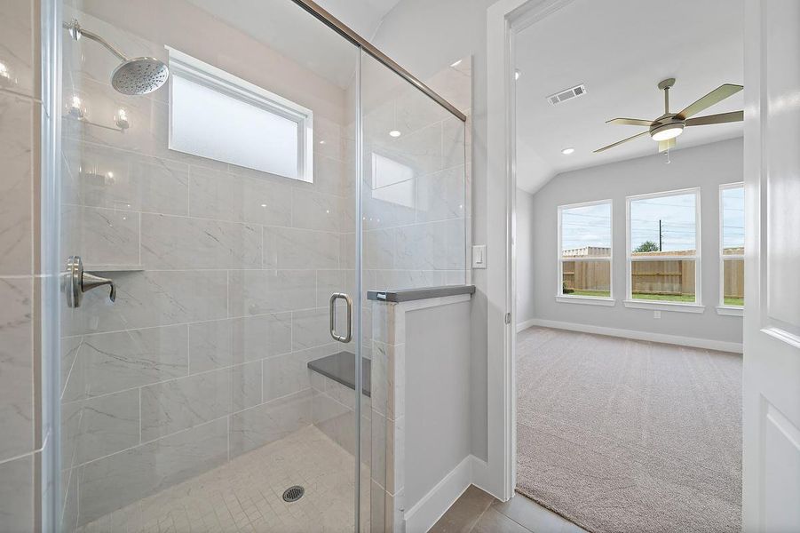 Representative furnished interior of a home built from the Sunflower by Caldwell Homes in The Highlands, Porter (Image 9). Representative furnished interior of a home built from the Sunflower by Caldwell Homes in The Highlands, Porter (Image 9).