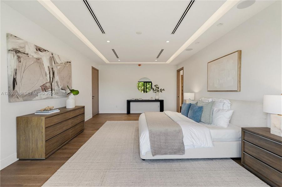 Furnished interior view inside a new home in , Miami (Image 12).