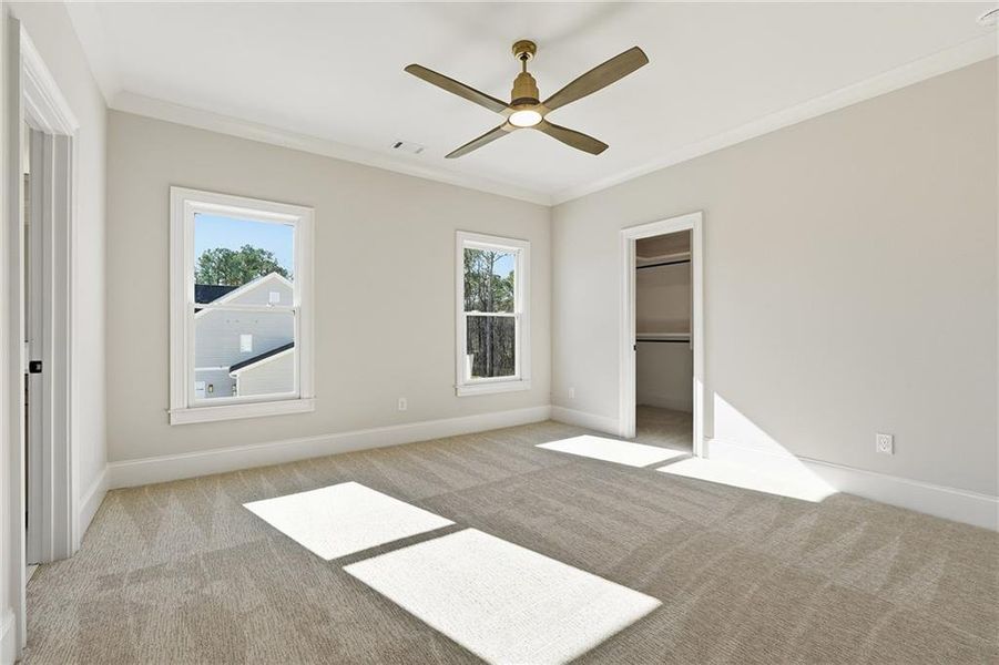 Spacious, unfurnished interior of a new home in , Marietta (Image 39).