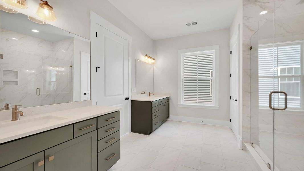 Furnished interior view inside a new home in , Summerville (Image 5).