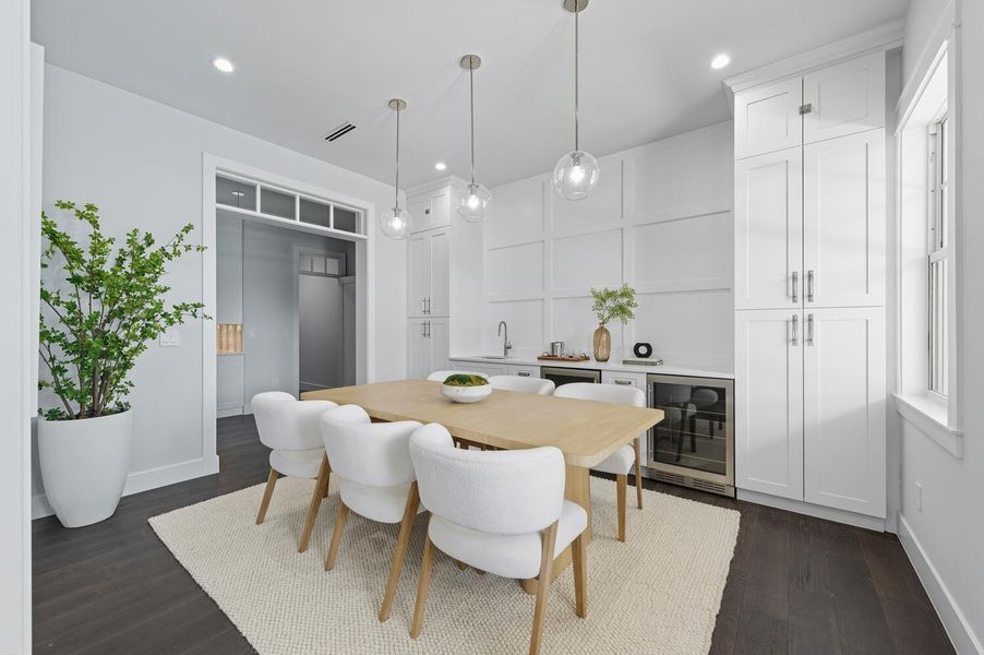 Furnished interior view inside a new home in , Palm Beach Gardens (Image 14).