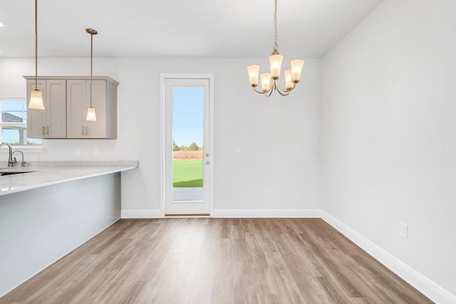 Representative unfurnished interior of a home built from the 2290 by Adams Homes in Riverwalk, Freeport (Image 15). Representative unfurnished interior of a home built from the 2290 by Adams Homes in Riverwalk, Freeport (Image 15).
